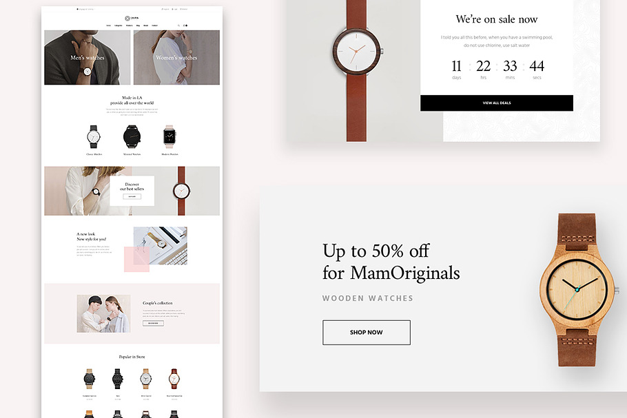 LEO LAURA – FASHION AND ACCESSORIES in Bootstrap Themes - product preview 8