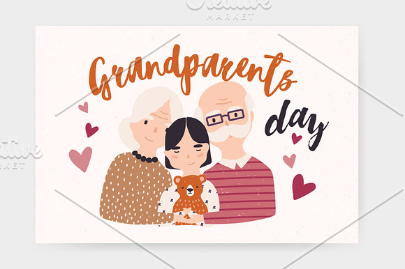 Grandparents day bundle in Illustrations - product preview 5