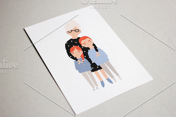 Grandparents day bundle in Illustrations - product preview 11