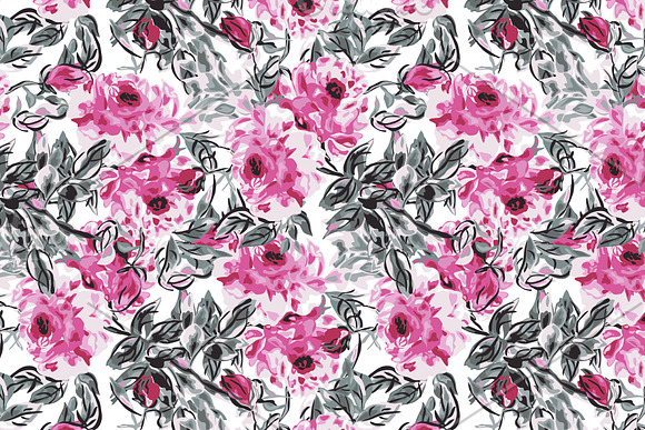 Peony Bouquet, Cards and Patterns in Illustrations - product preview 1