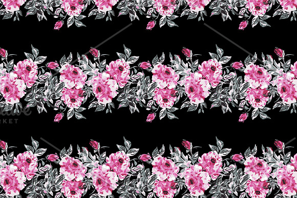 Peony Bouquet, Cards and Patterns in Illustrations - product preview 4