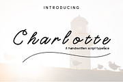 Charlotte Script Typeface