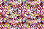 2 Floral Seamless patterns