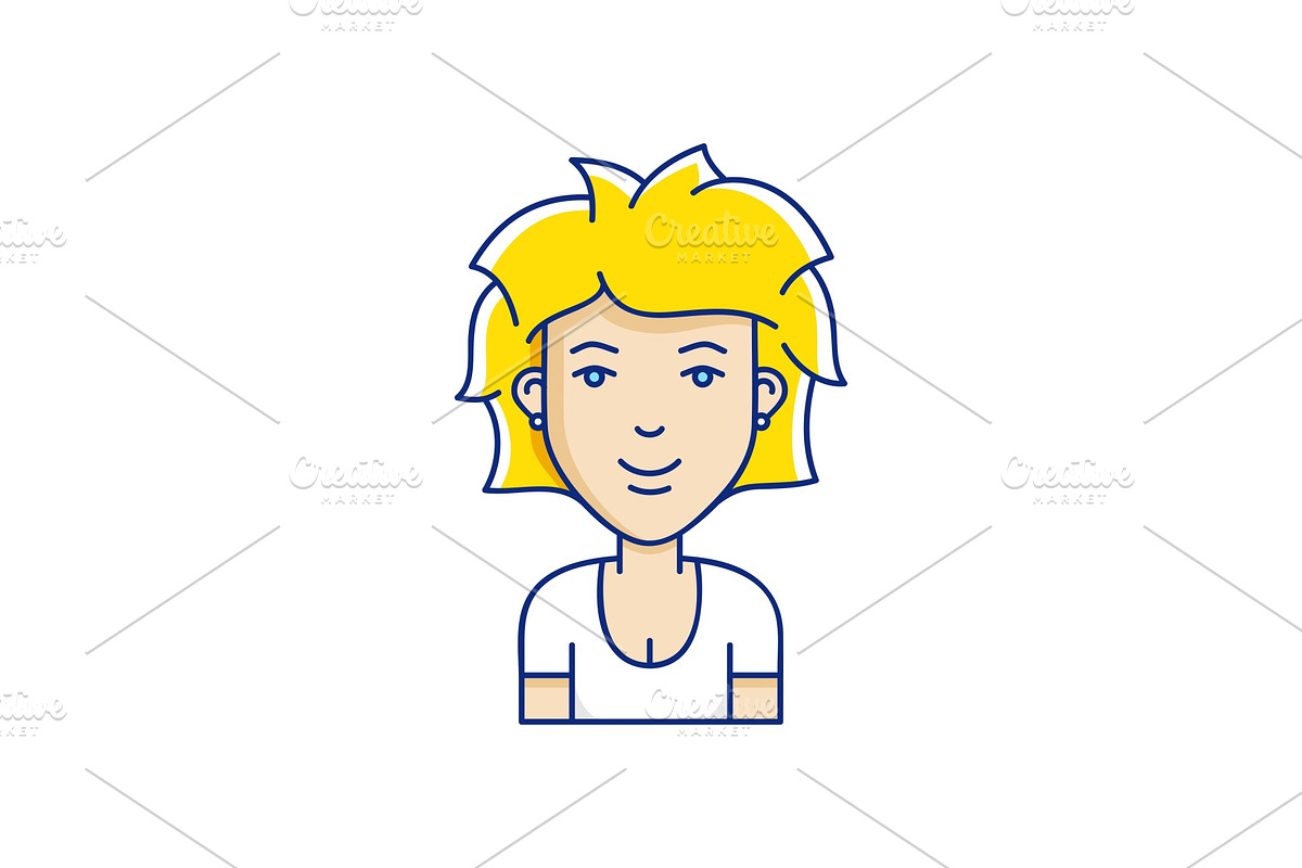 Vector avatar in Illustrations - product preview 8