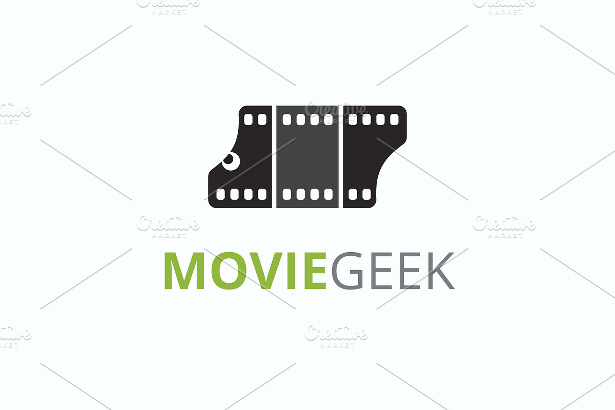 Movie Geek Logo in Logo Templates - product preview 8