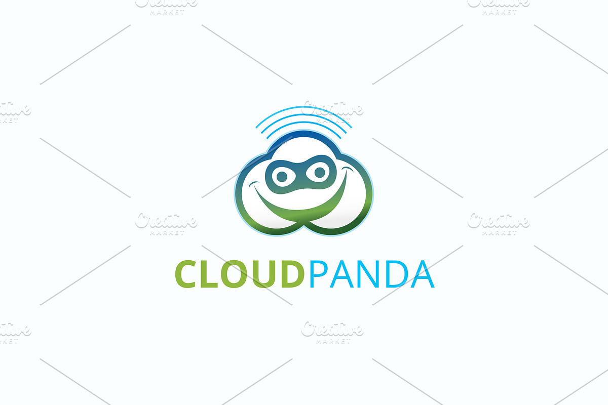 Cloud Panda Logo in Logo Templates - product preview 8