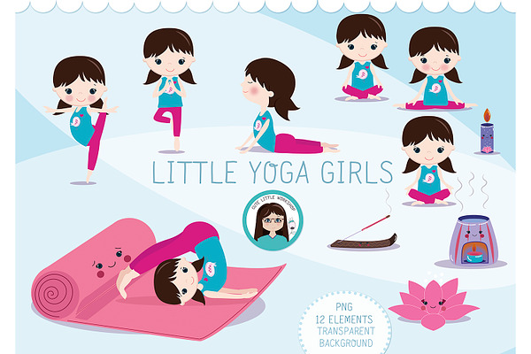 Little Yoga Girls