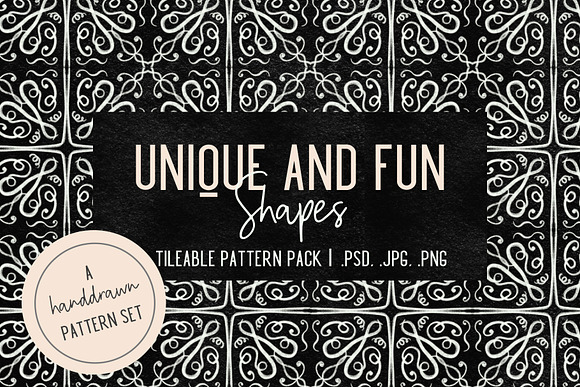 Willow| Nine Seamless Chalk Patterns in Patterns - product preview 2