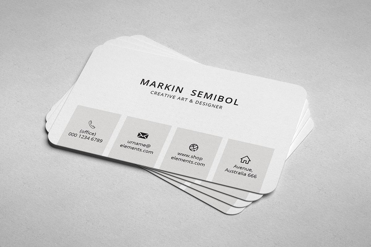 Business Card in Business Card Templates - product preview 8