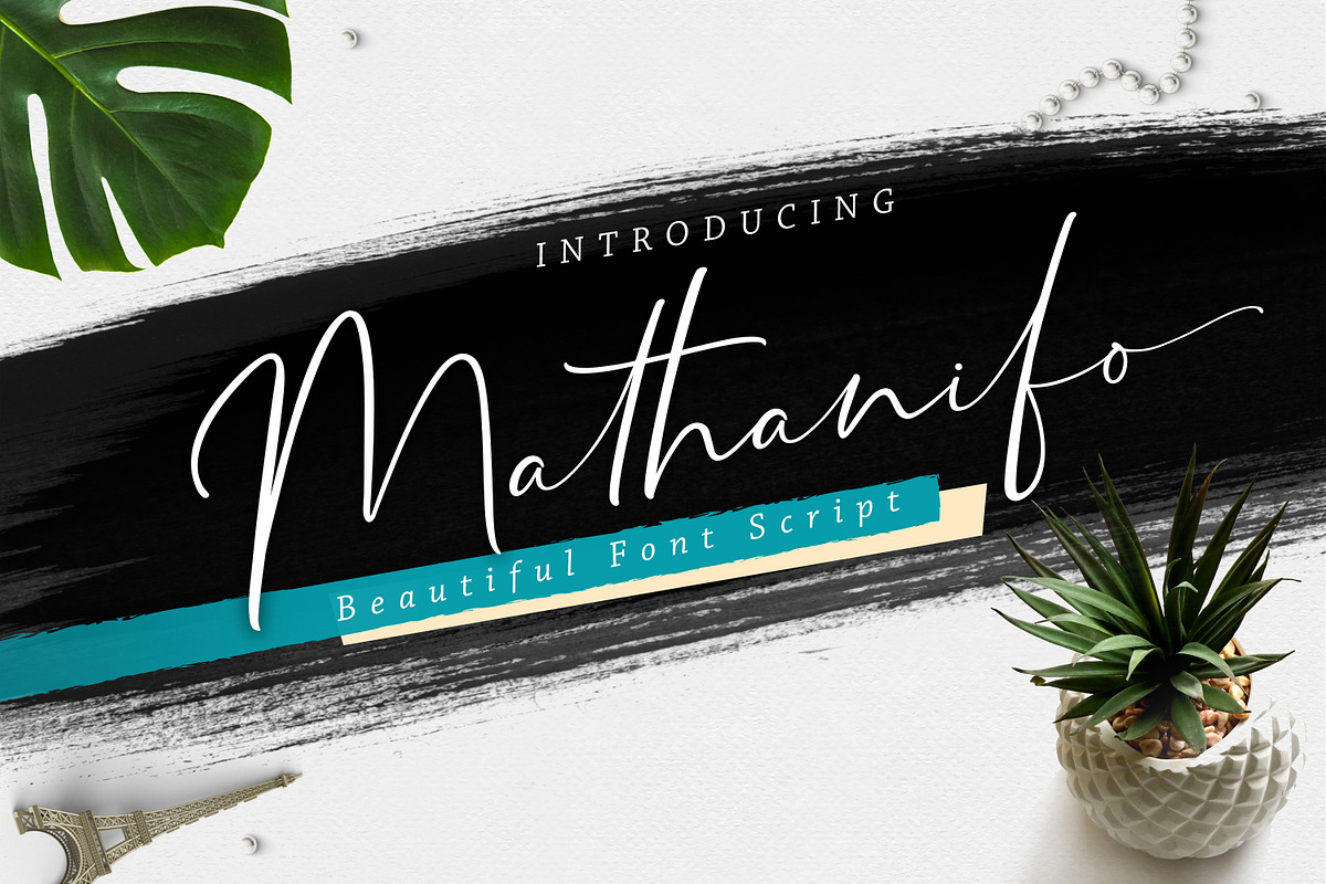 Mathanifo Script in Script Fonts - product preview 8