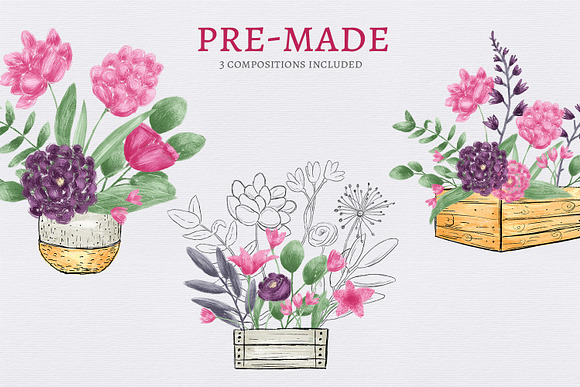 Urban Flowers Vol.2 in Illustrations - product preview 4