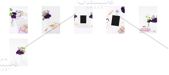 56 Photos - Purple Desktop Bundle in Graphics - product preview 6