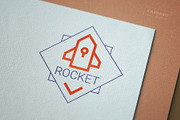 Rocket Startup Logo