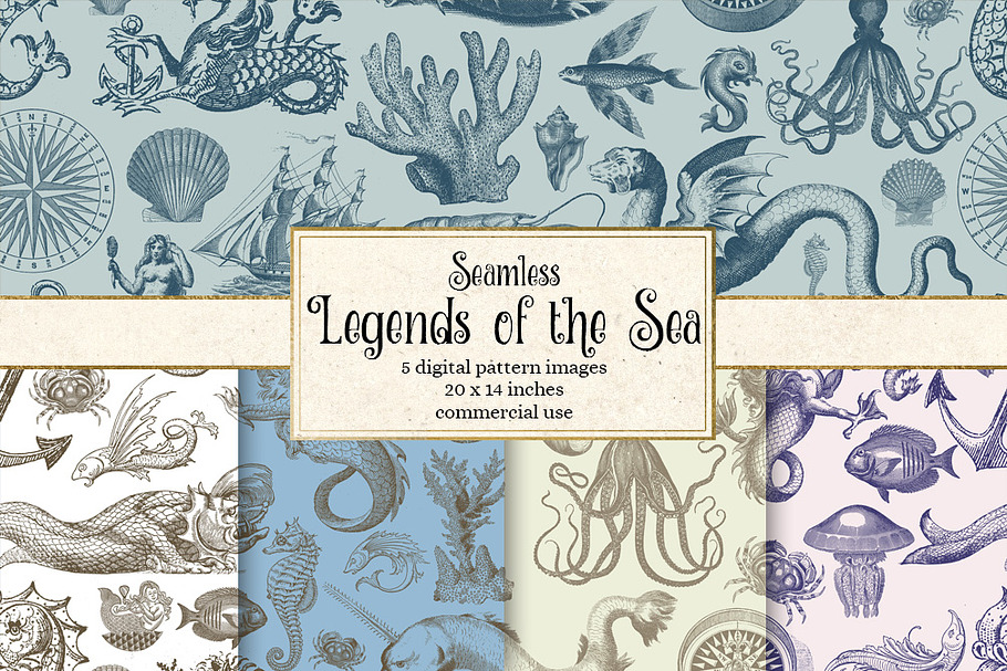 Legends of the Sea Pattern