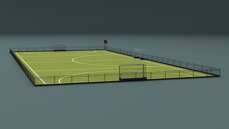 Field Hockey Training Pitch in Urban - product preview 1