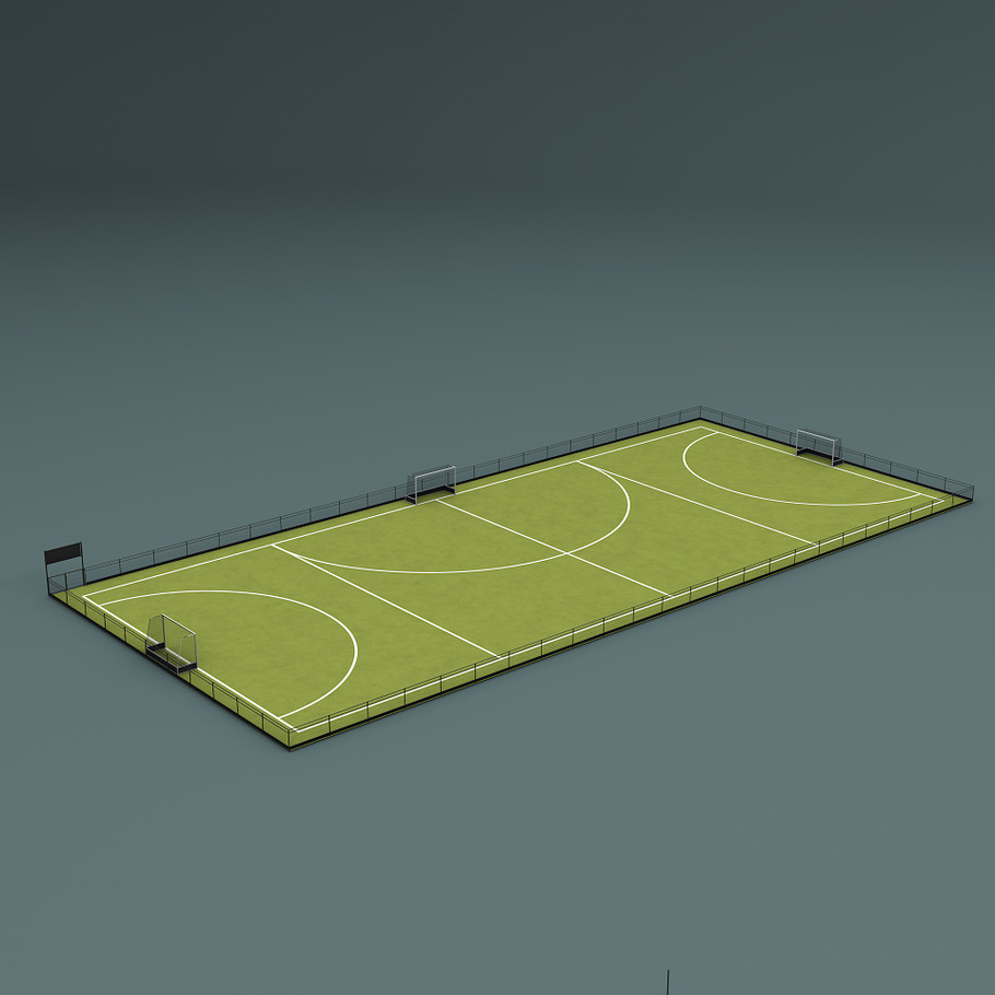 Field Hockey Training Pitch in Urban - product preview 2