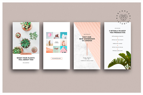 ANIMATED Copper Instagram Stories in Instagram Templates - product preview 5