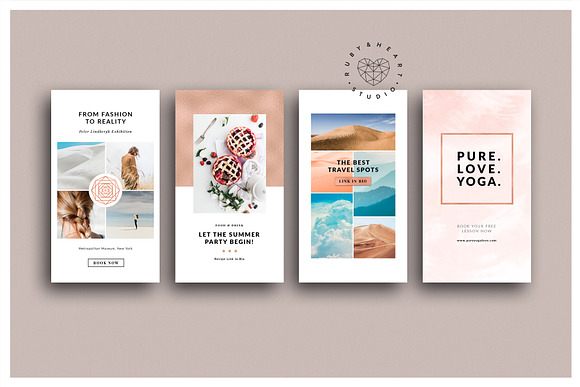 ANIMATED Copper Instagram Stories in Instagram Templates - product preview 7