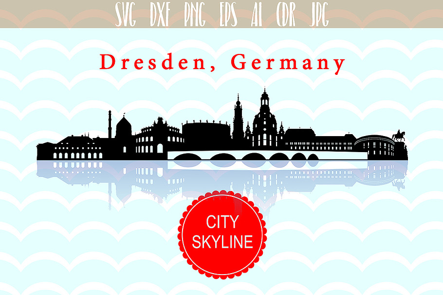 Dresden SVG City in Germany