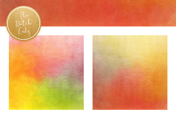 Golden Rainbow Scrapbook Papers in Textures - product preview 3