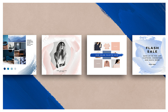 ANIMATED Painted Instagram Posts in Instagram Templates - product preview 6