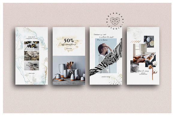ANIMATED Artistic Instagram Stories in Instagram Templates - product preview 6