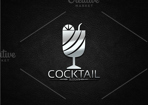 Cocktail Logo in Logo Templates - product preview 2