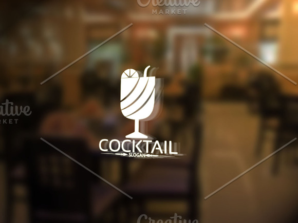 Cocktail Logo in Logo Templates - product preview 3