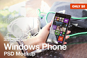 Windows Phone Lumia 830 Mockup
