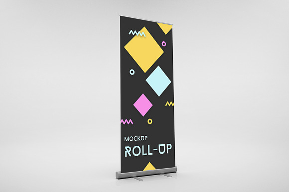 Rollups Mockups 7 scenes in Product Mockups - product preview 1
