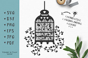 Birdcage - Wedding SVG & Clipart