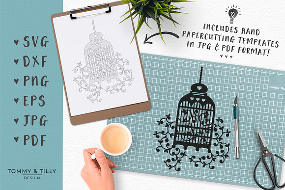 Birdcage - Wedding SVG & Clipart in Objects - product preview 4