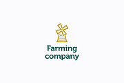 Farming company logo