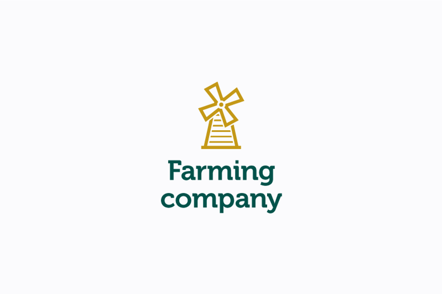Farming company logo in Logo Templates - product preview 8