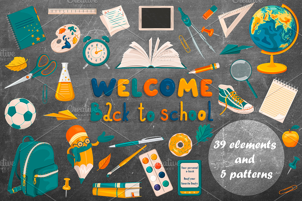 Welcome back to school in Objects - product preview 8
