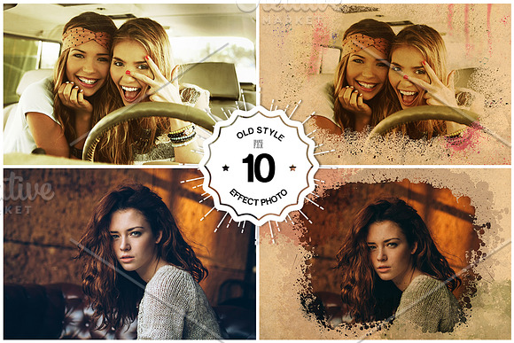 10 Effect photo templates in Photoshop Layer Styles - product preview 2