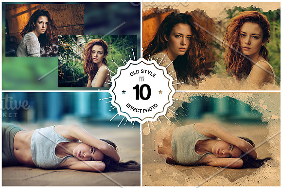 10 Effect photo templates in Photoshop Layer Styles - product preview 3