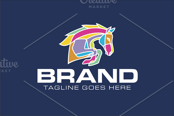 Artistic Horse in Logo Templates - product preview 1