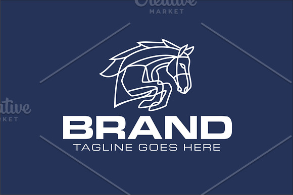 Artistic Horse in Logo Templates - product preview 2