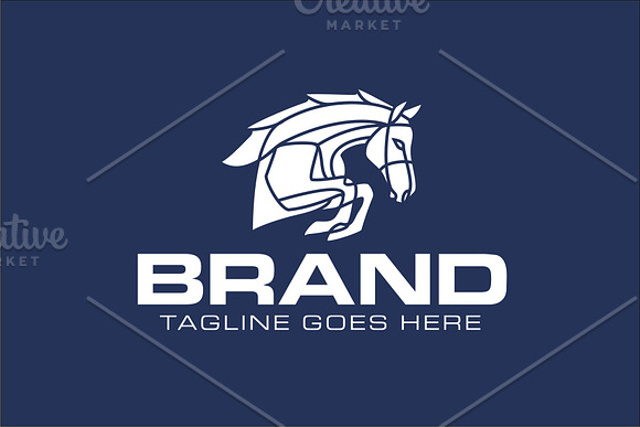 Artistic Horse in Logo Templates - product preview 3