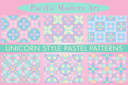 Unicorn Style Pastel Patterns