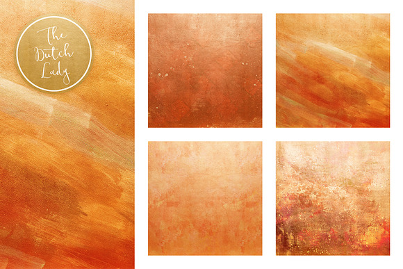 Copper & Rose Gold Textures in Textures - product preview 1