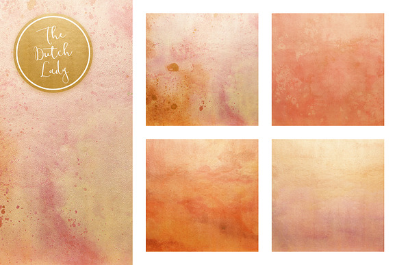 Copper & Rose Gold Textures in Textures - product preview 2