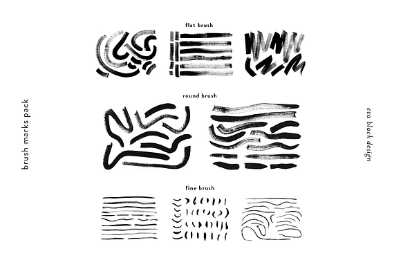Brush Marks Pack in Textures - product preview 4