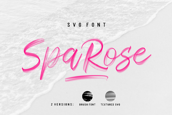Sparose SVG Font