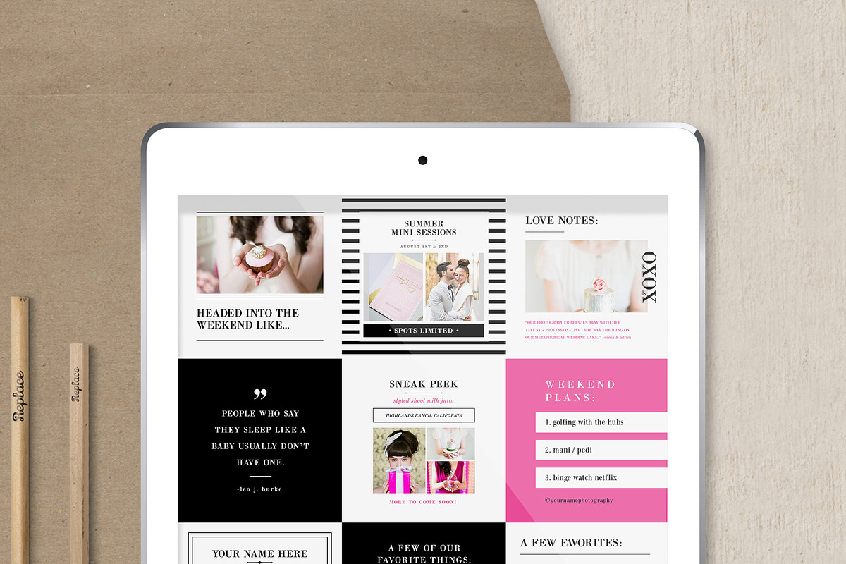 Social Media Templates for Instagram in Instagram Templates - product preview 8