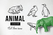 Wild Animal Icons Pack