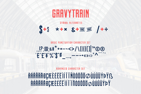 Gravytrain - A Display Font in Display Fonts - product preview 4