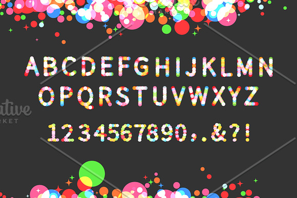 SPARKLE vector display typeface in Display Fonts - product preview 1