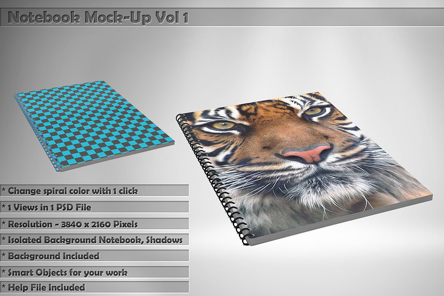 Notebook Mock-Up Vol 1